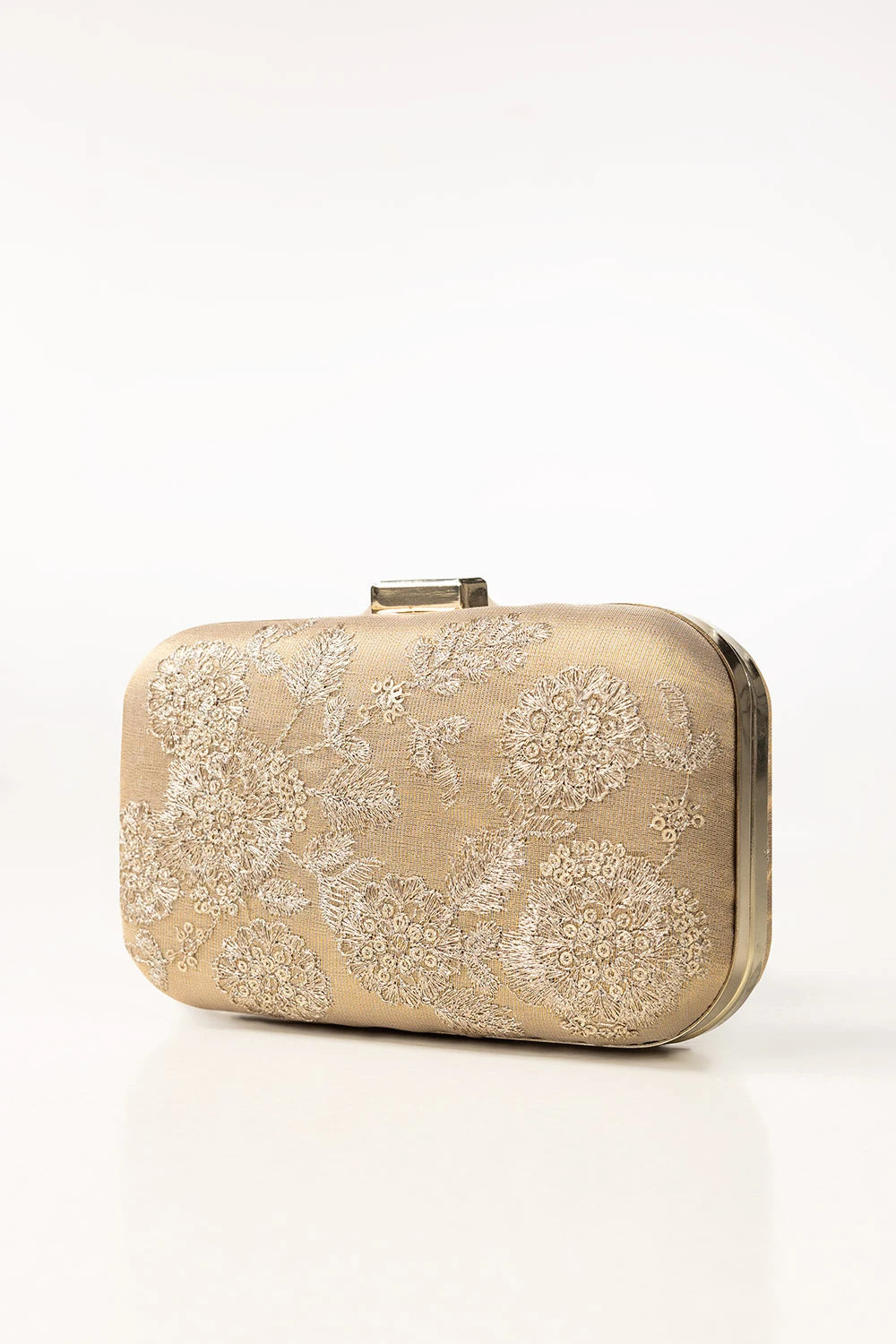 Golden Beige Clutch