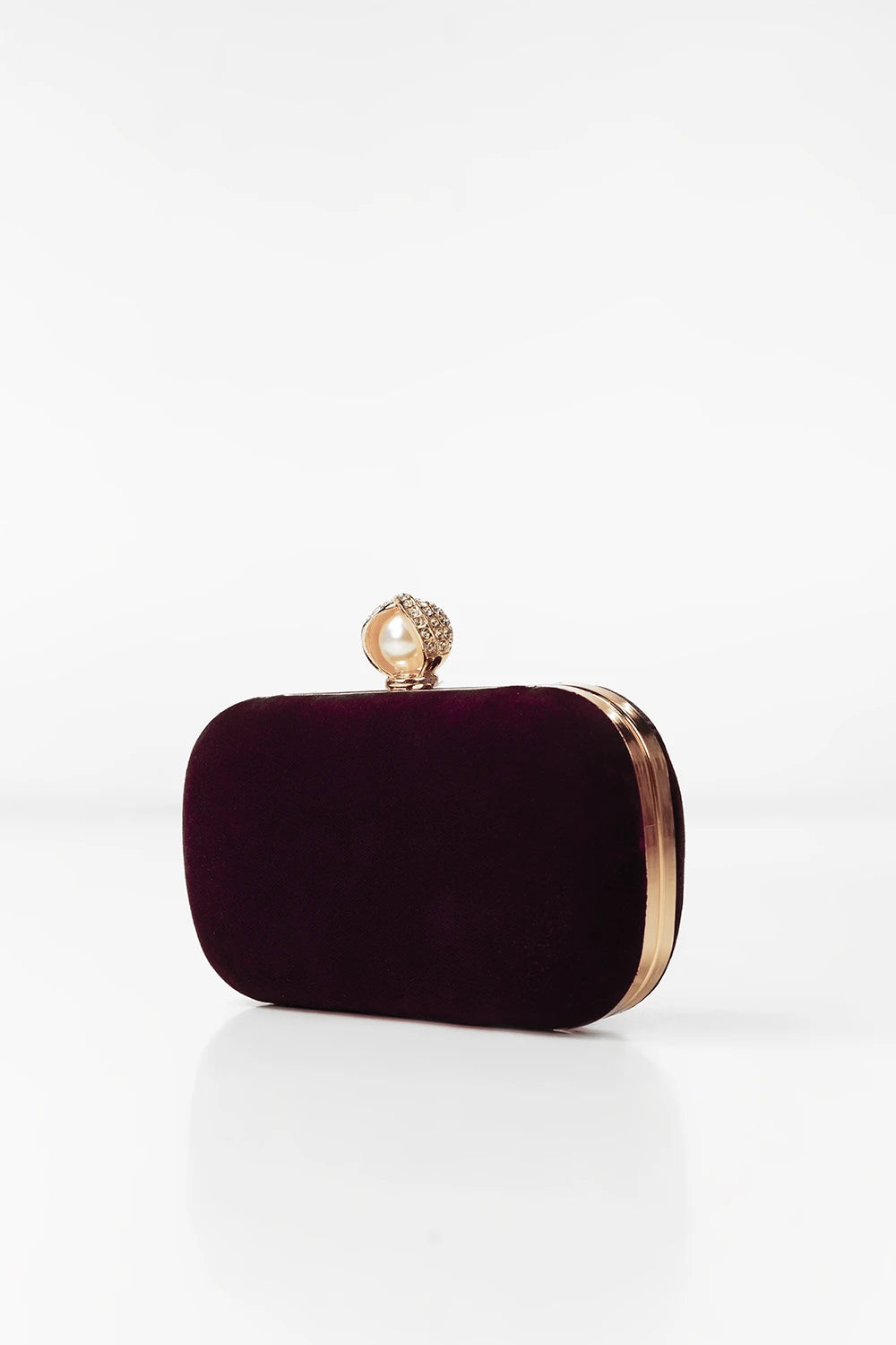 Maroon Clutch