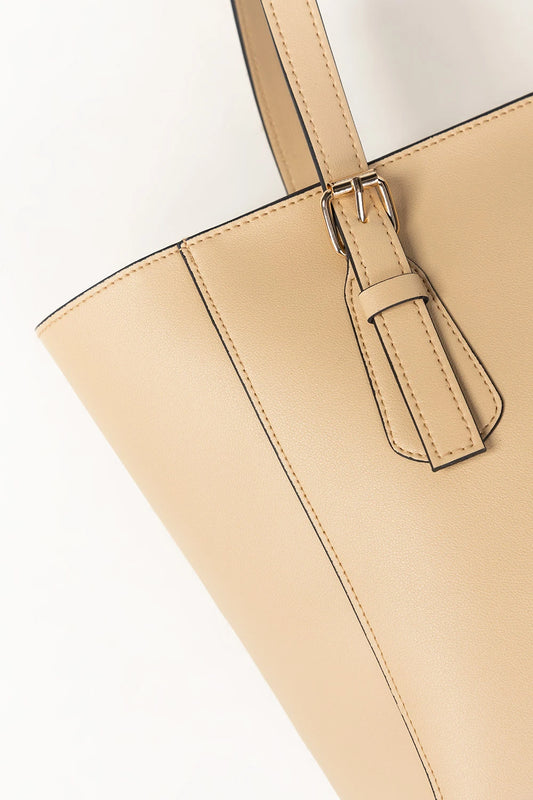 Beige Handbag